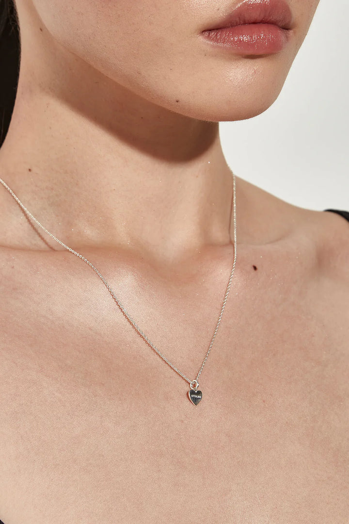 Stolen Girlfriends Club Stolen Heart Necklace | Silver