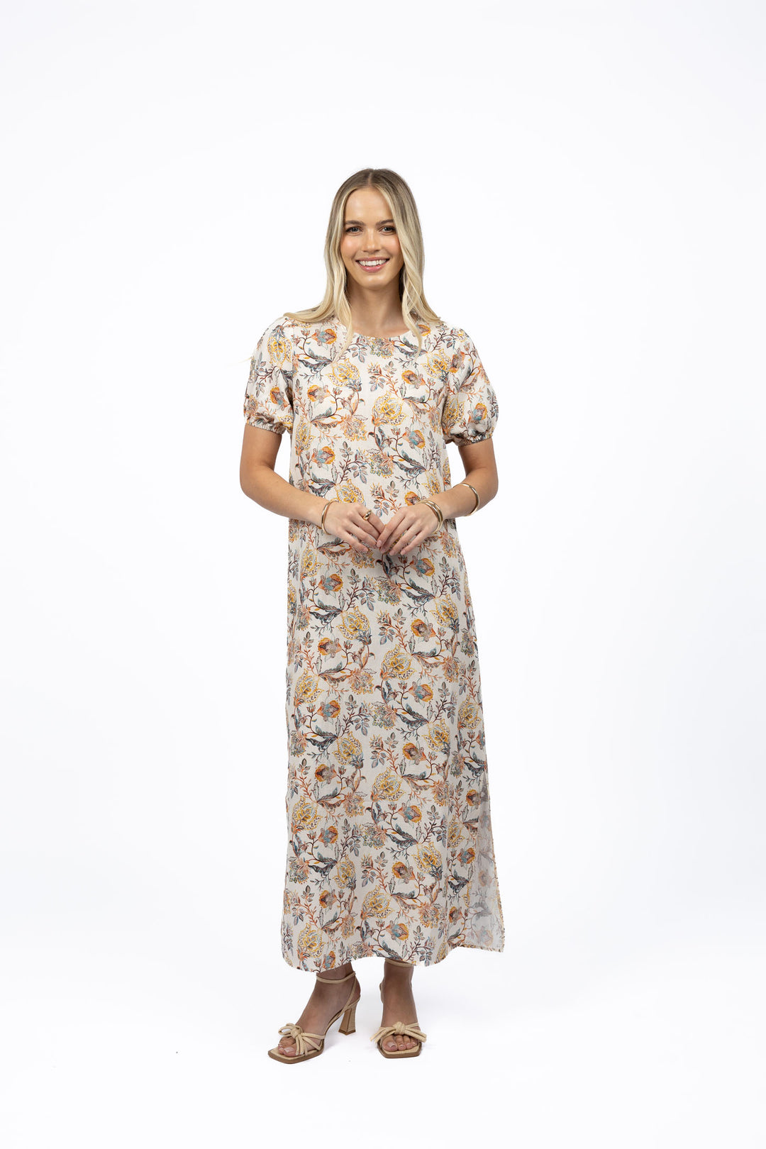 Humidity Lillian Dress | Kaffir Lilly Print