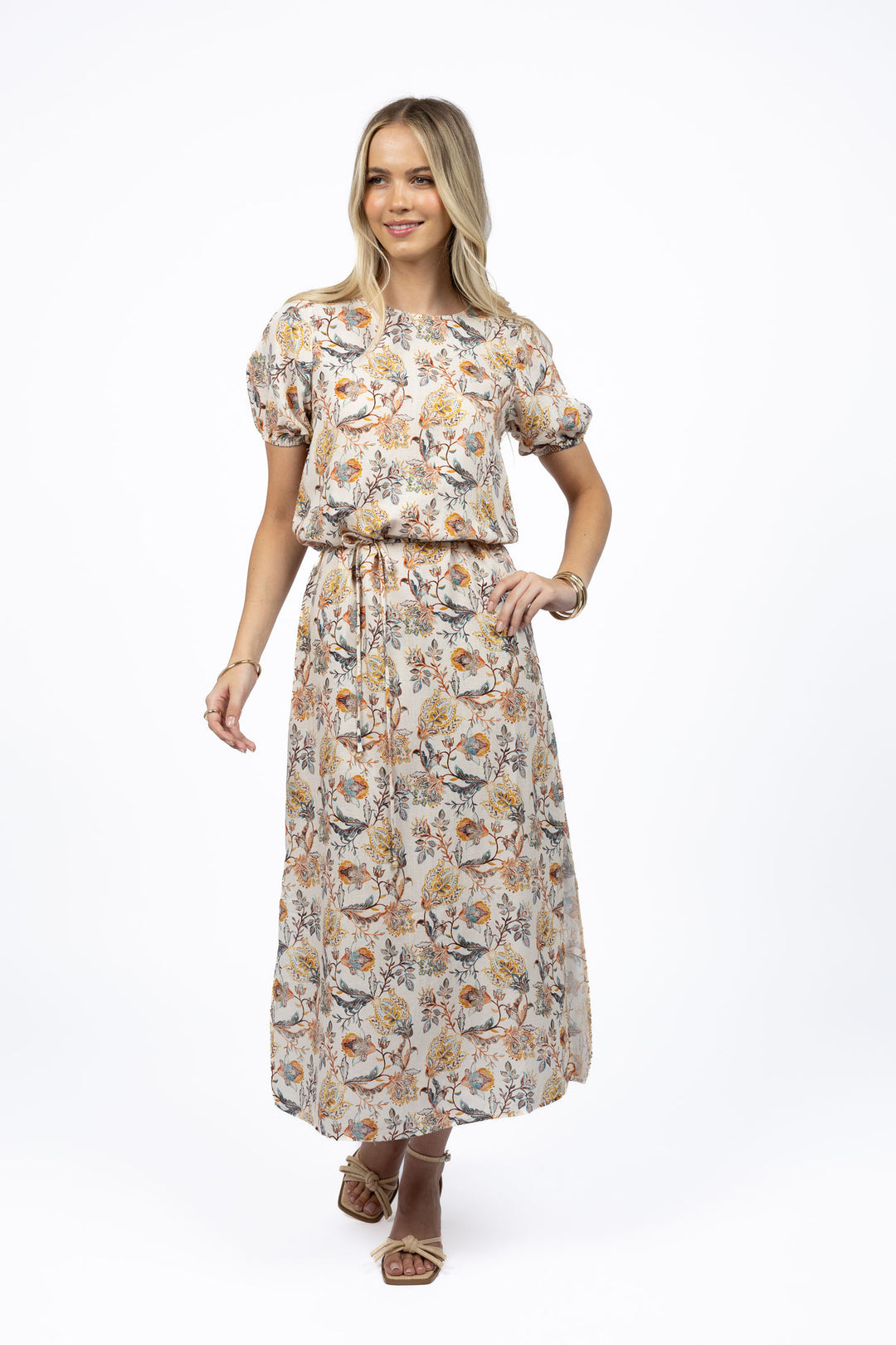 Humidity Lillian Dress | Kaffir Lilly Print