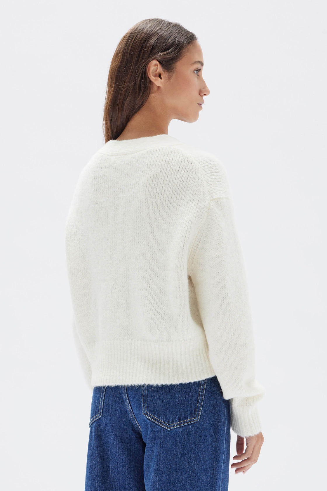 Assembly Label Evi Wool Knit Cardigan