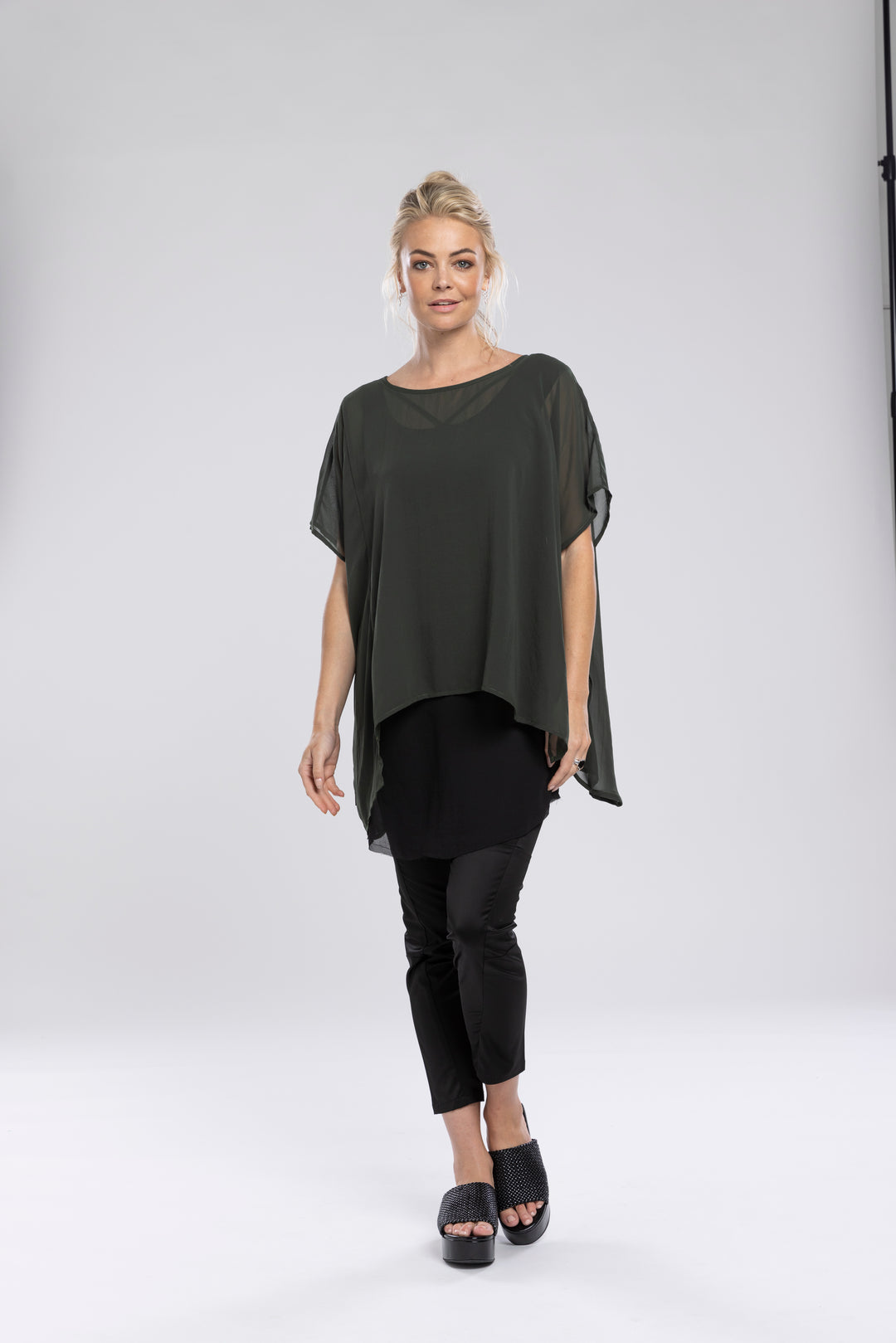 Nes Civita Top | Khaki