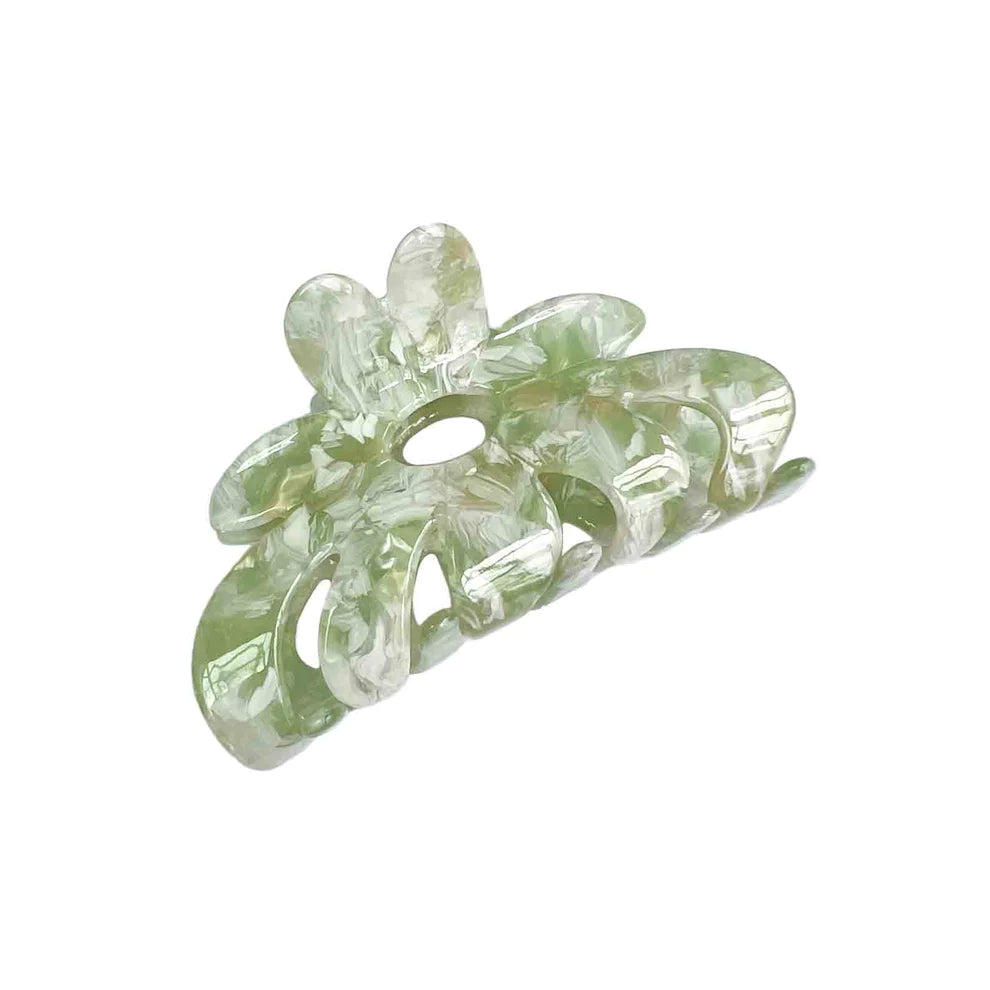 Buttermilk Accessories Rebekah Hair Claw | Matcha Latte