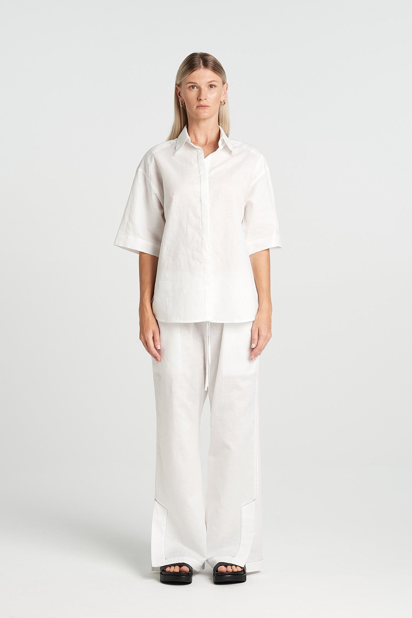 Nyne Fallon Shirt - White