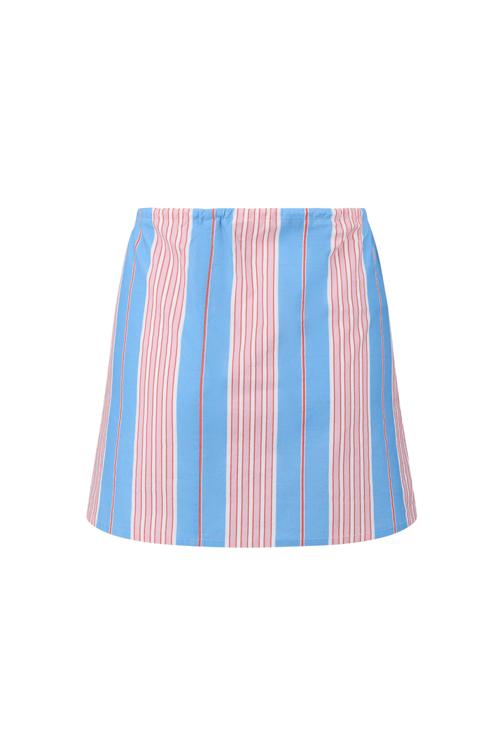 Commonplace Essentials Eastern Skirt | Baby Blue & Pink