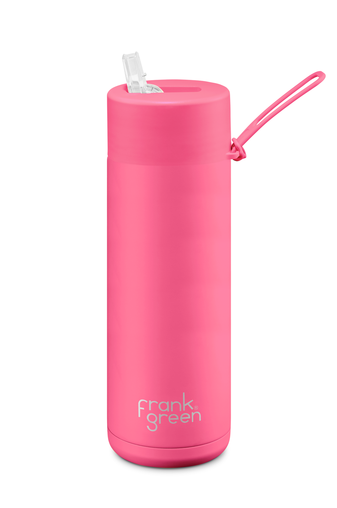 Frank Green 20oz Reusable Bottle | Neon Pink