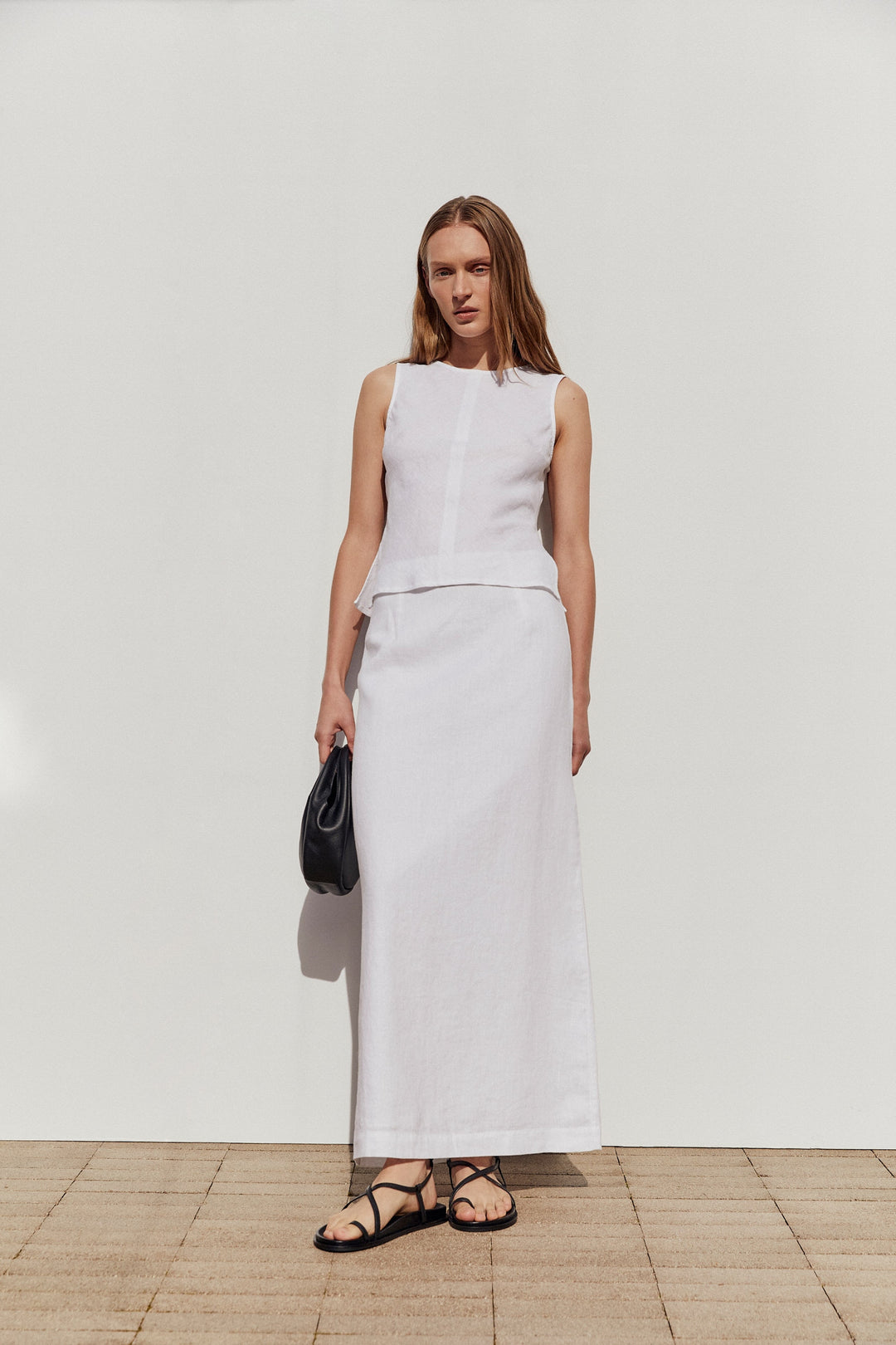 Assembly Label Solis Linen Maxi Skirt