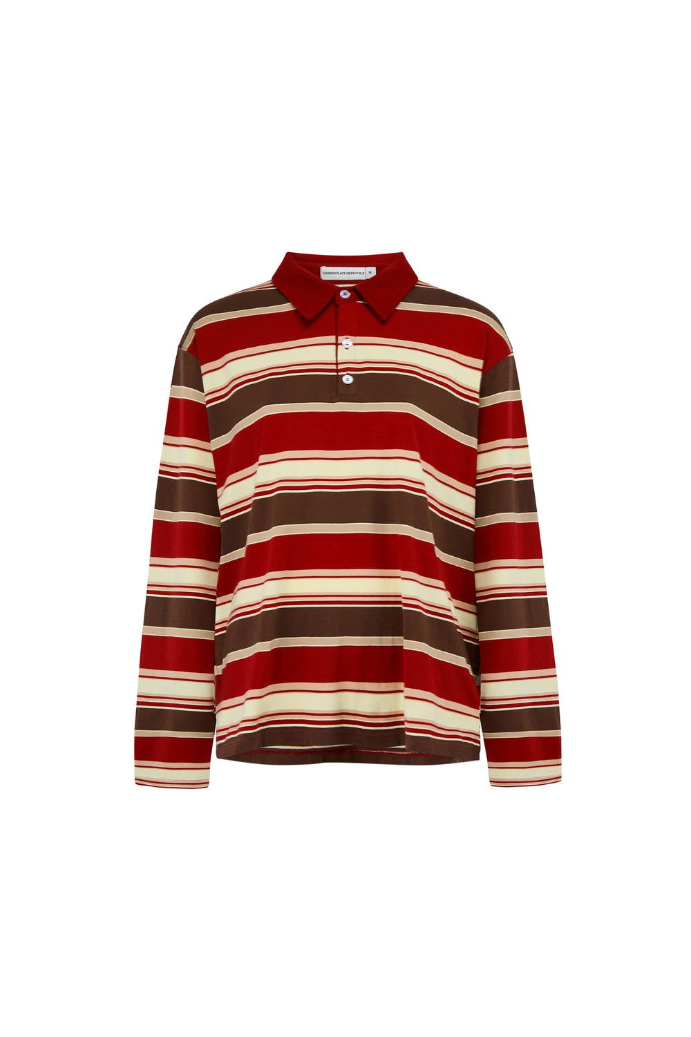 Commonplace Essentials Nev Vintage Polo | Maroon
