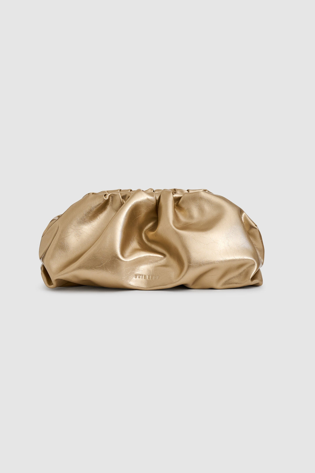 Brie Leon Rhi Clutch | Honey Gold