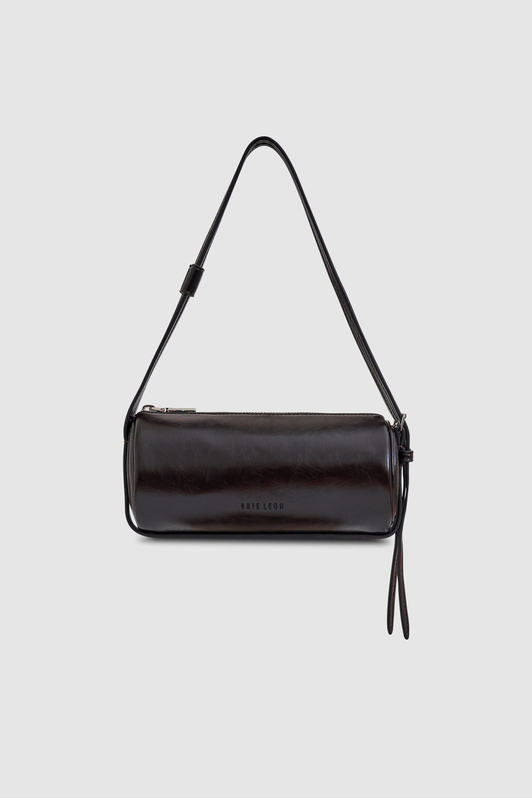 Brie Leon Brooke Mini Barrel Bag | Burnt Coffee
