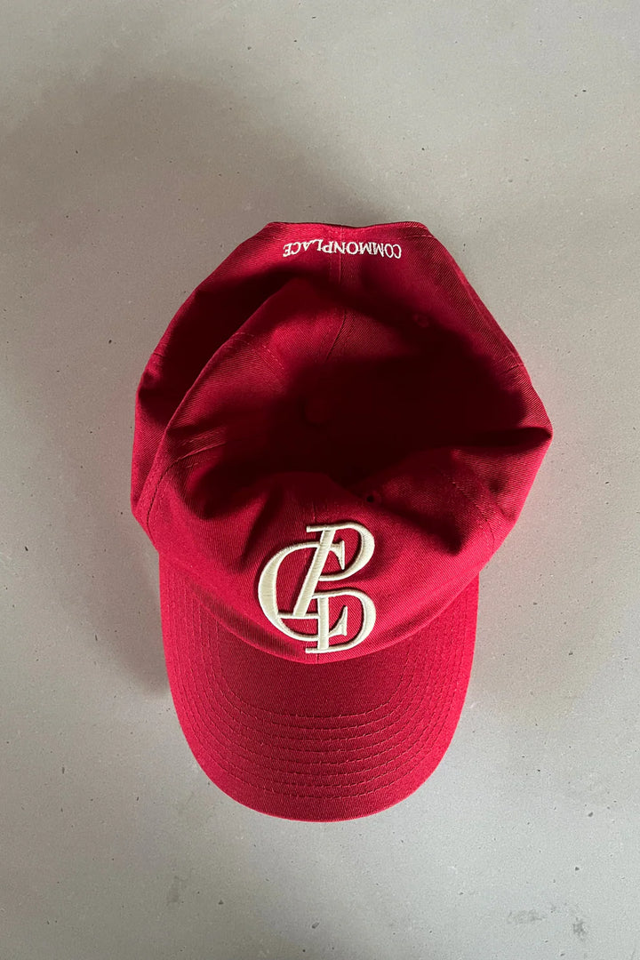 Commonplace Essentials Classic Cap | Red