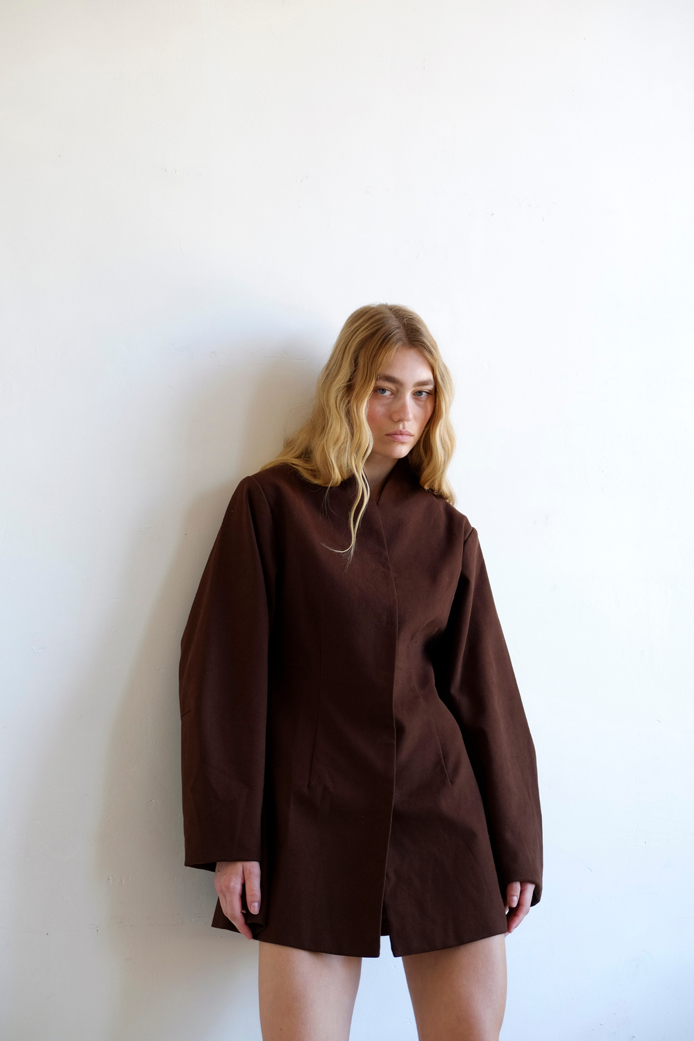 Commonplace Essentials Bowery Dress | Choc