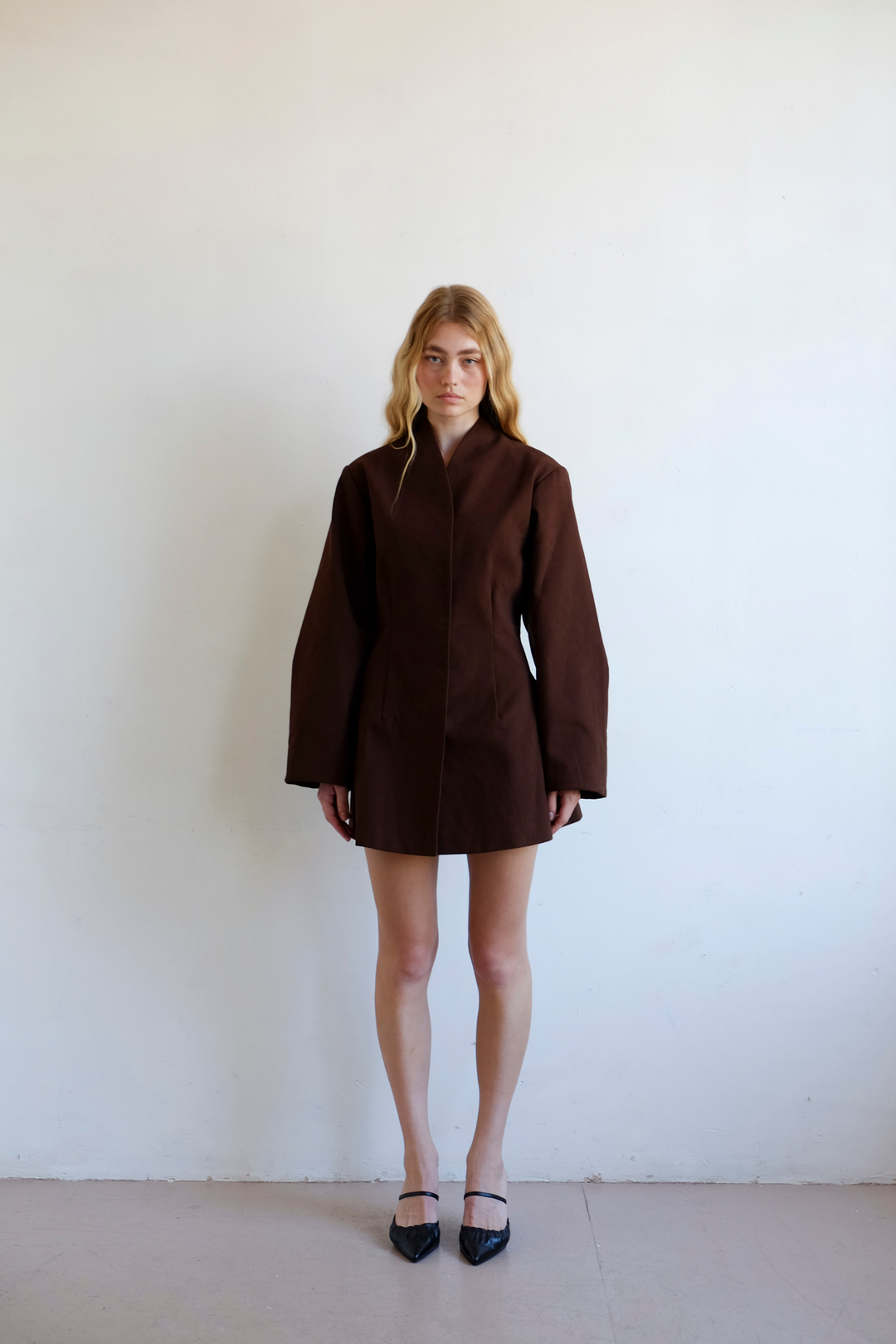 Commonplace Essentials Bowery Dress | Choc