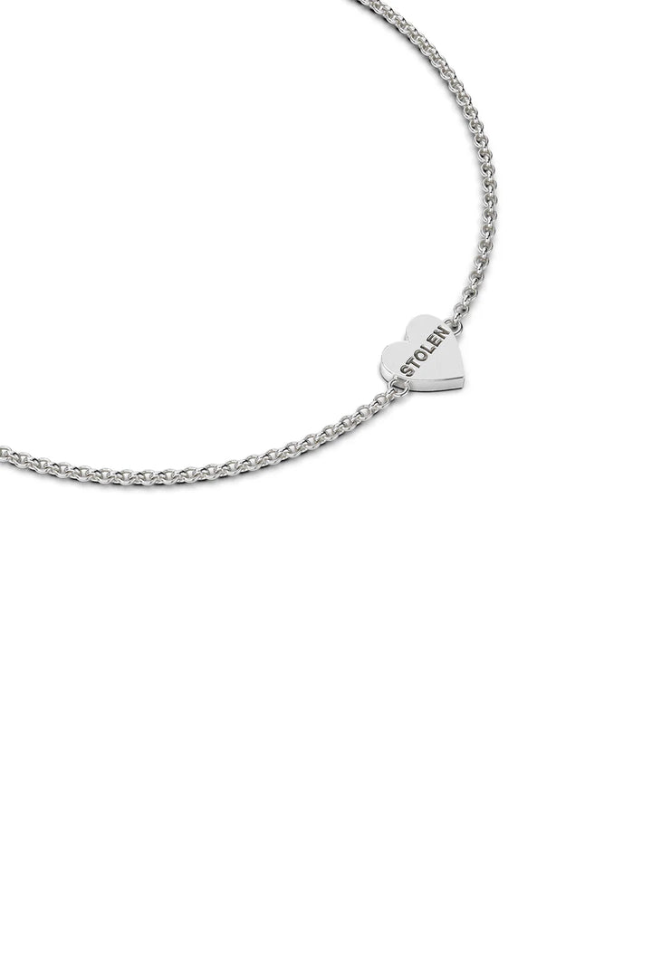 Stolen Girlfriends Club Single Heart Bracelet | Silver