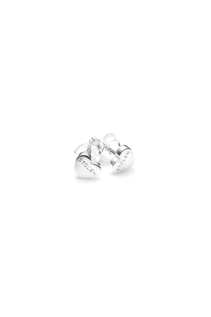 Stolen Girlfriends Stolen Heart Earrings | Silver