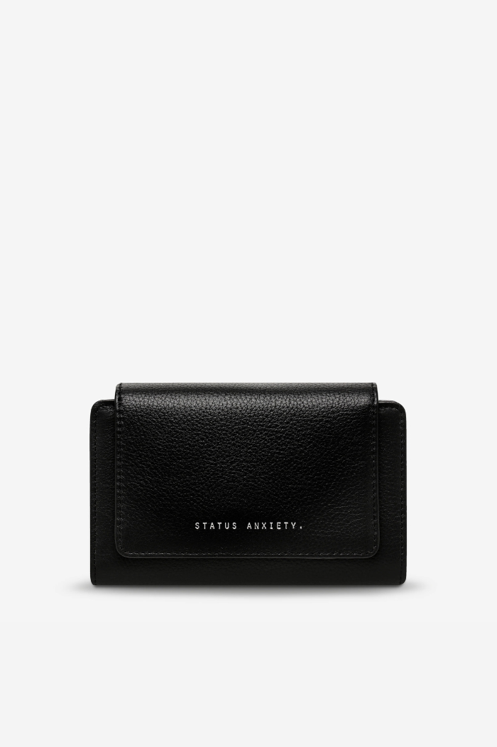 Status Anxiety Visions Wallet | Black
