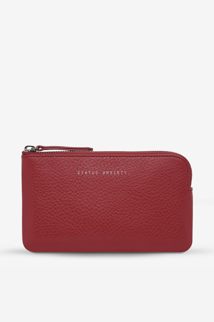 Status Anxiety Smoke and Mirrors Wallet | Rouge