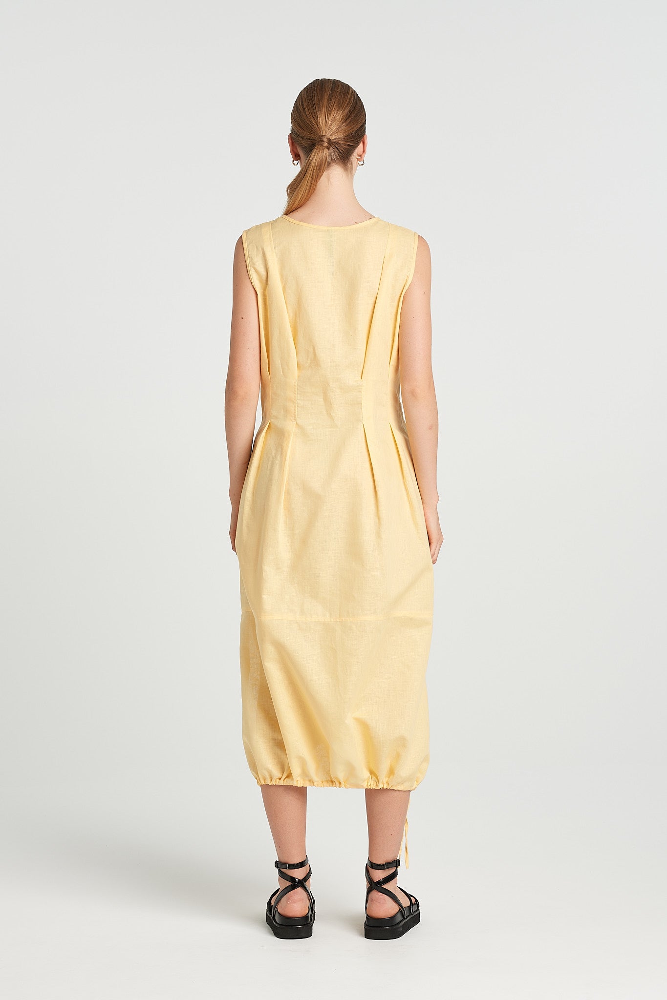 Nyne Ara Dress - Lemon 