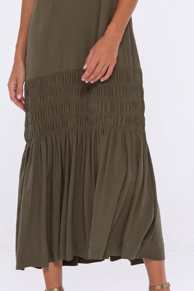 Blak Through The Night Dress - Fern