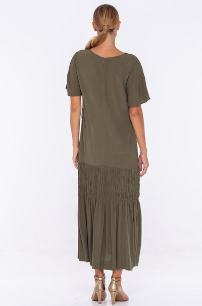Blak Through The Night Dress - Fern
