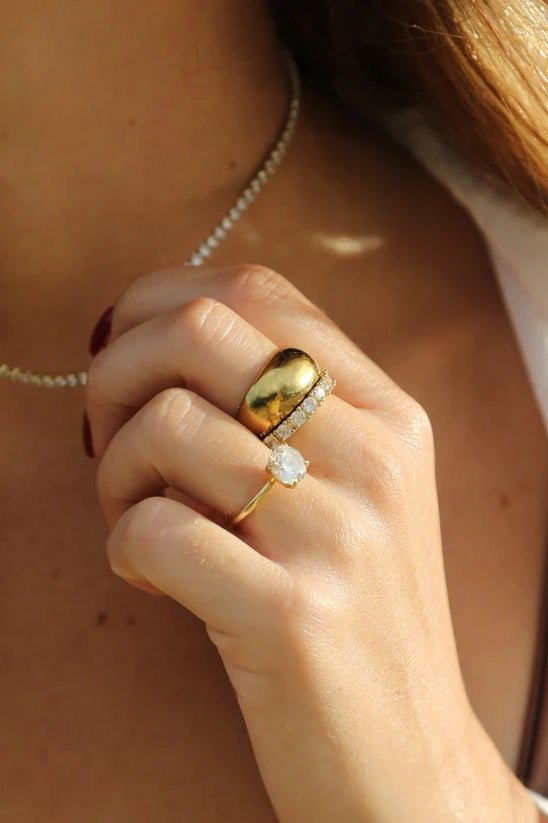 Studio Z Sage Ring | Gold