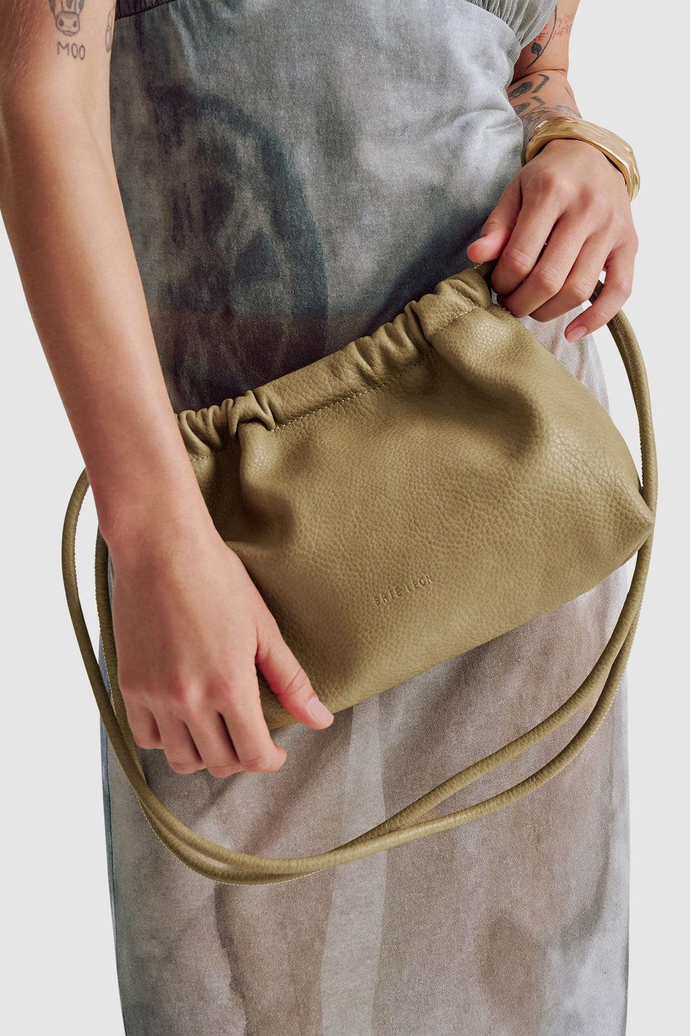 Brie Leon Alma Bag | Olive
