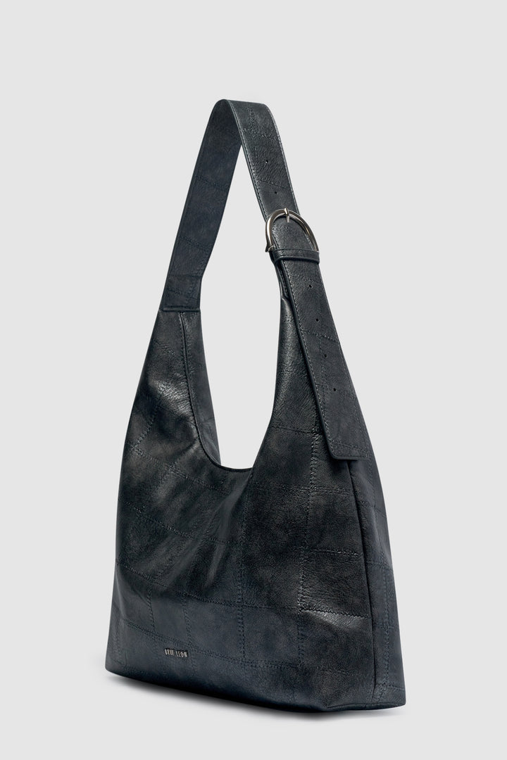 Brie Leon Anya Tote | Charcoal Patchwork
