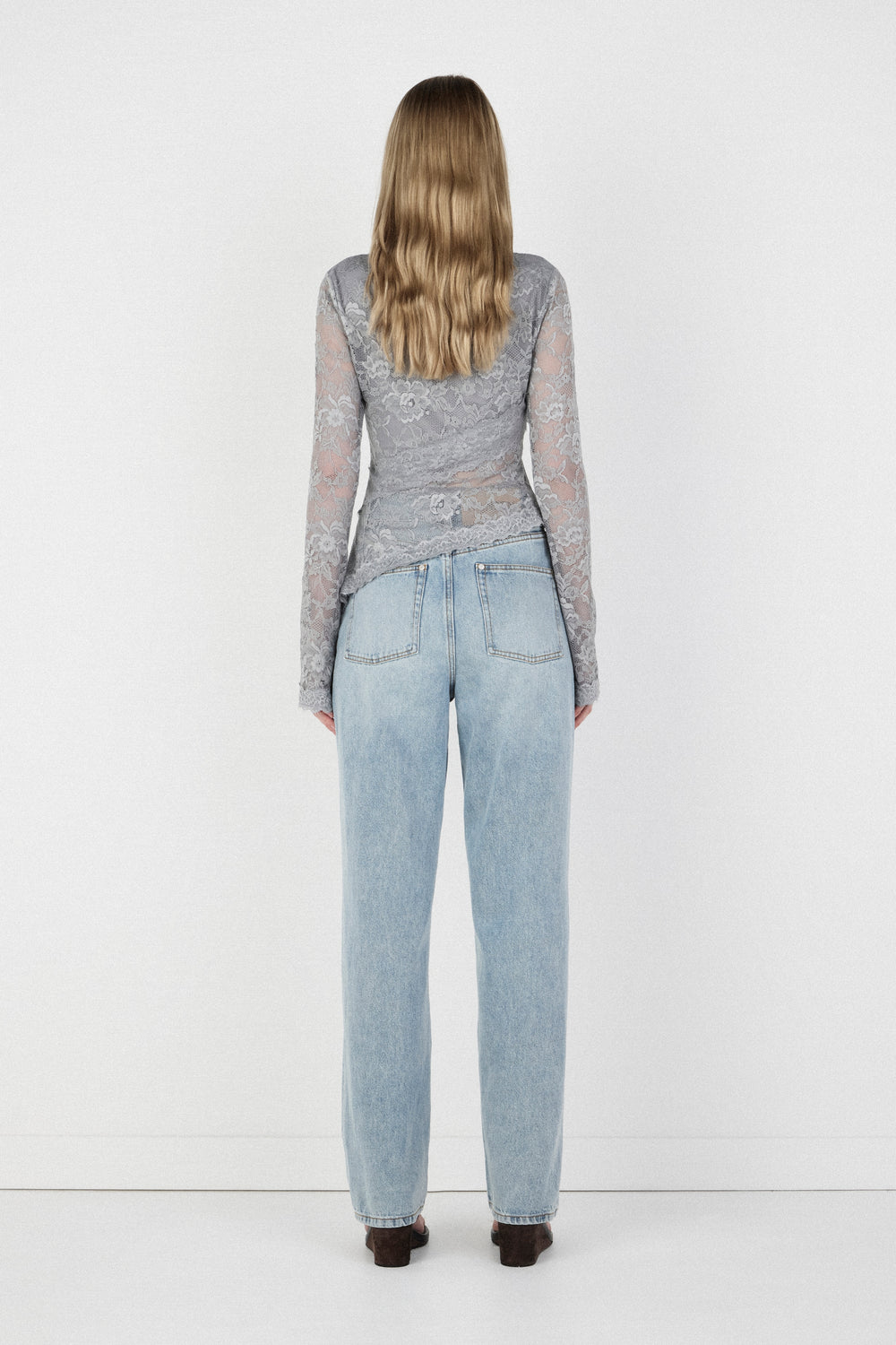 Ownley Avery Top | Grey