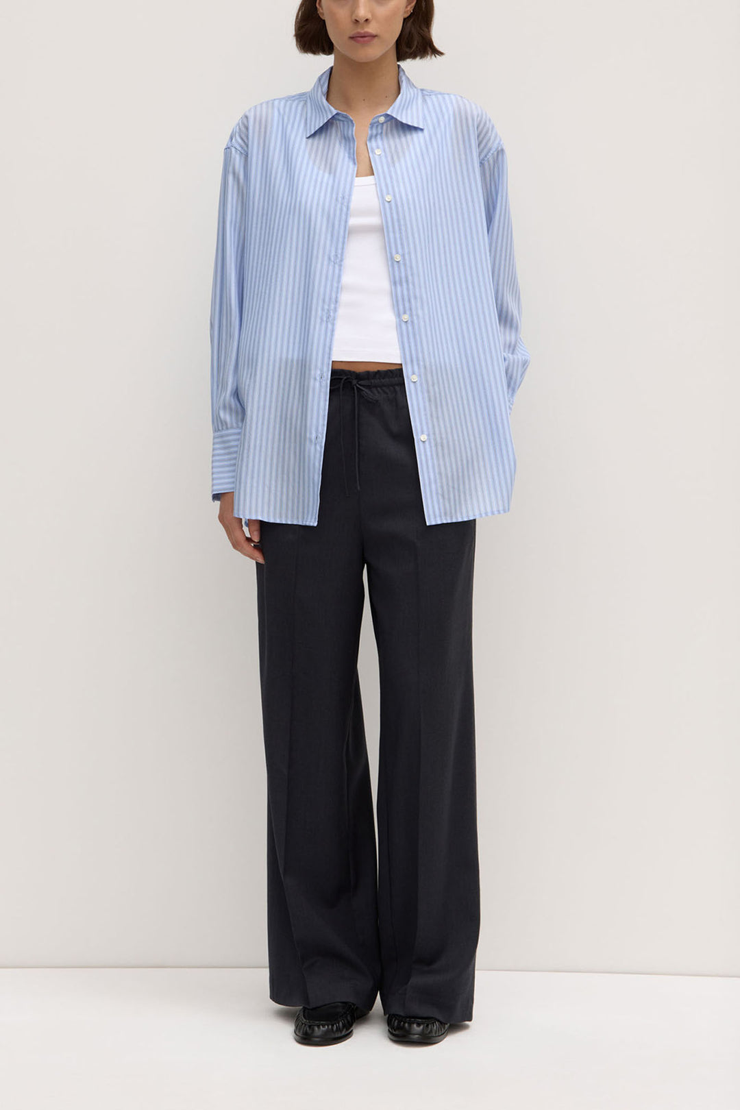 Assembly Label Alva Stripe Long Sleeve Shirt