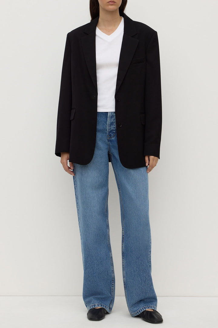 Assembly Label Anika Wool Blazer | Black