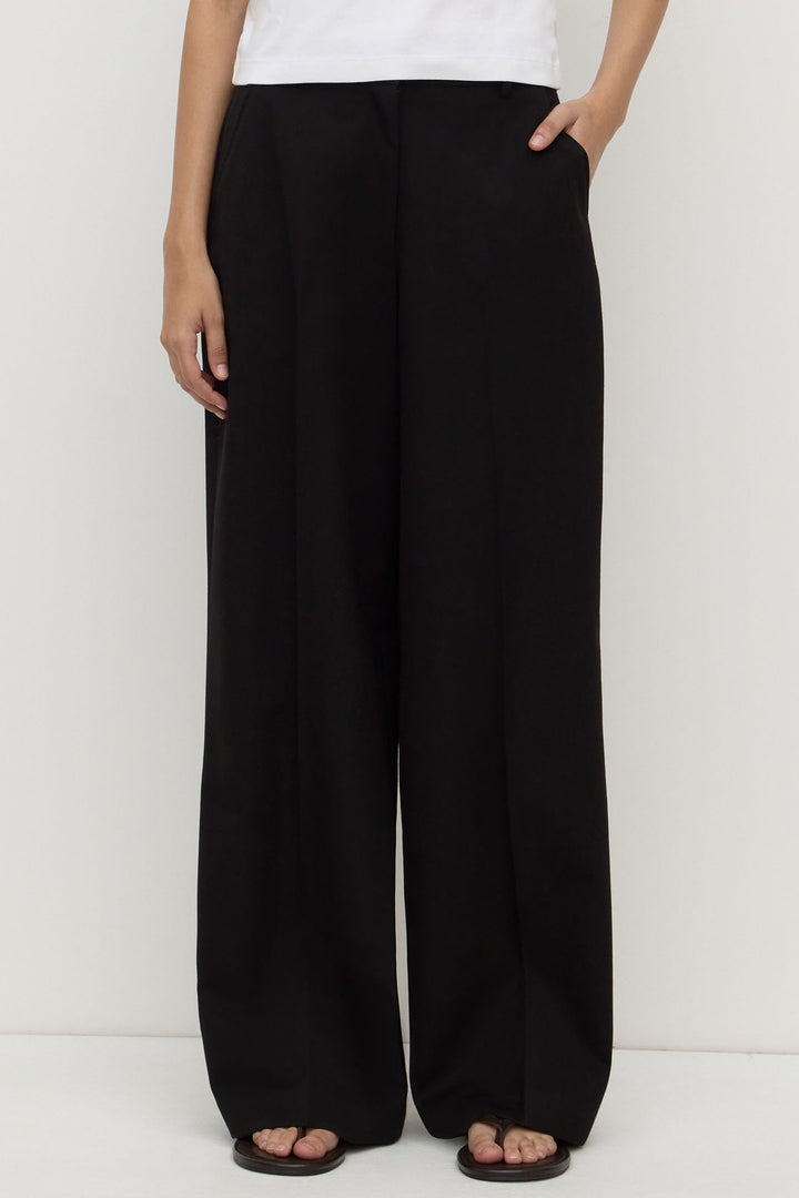 Assembly Label Anika Wool Pant | Black