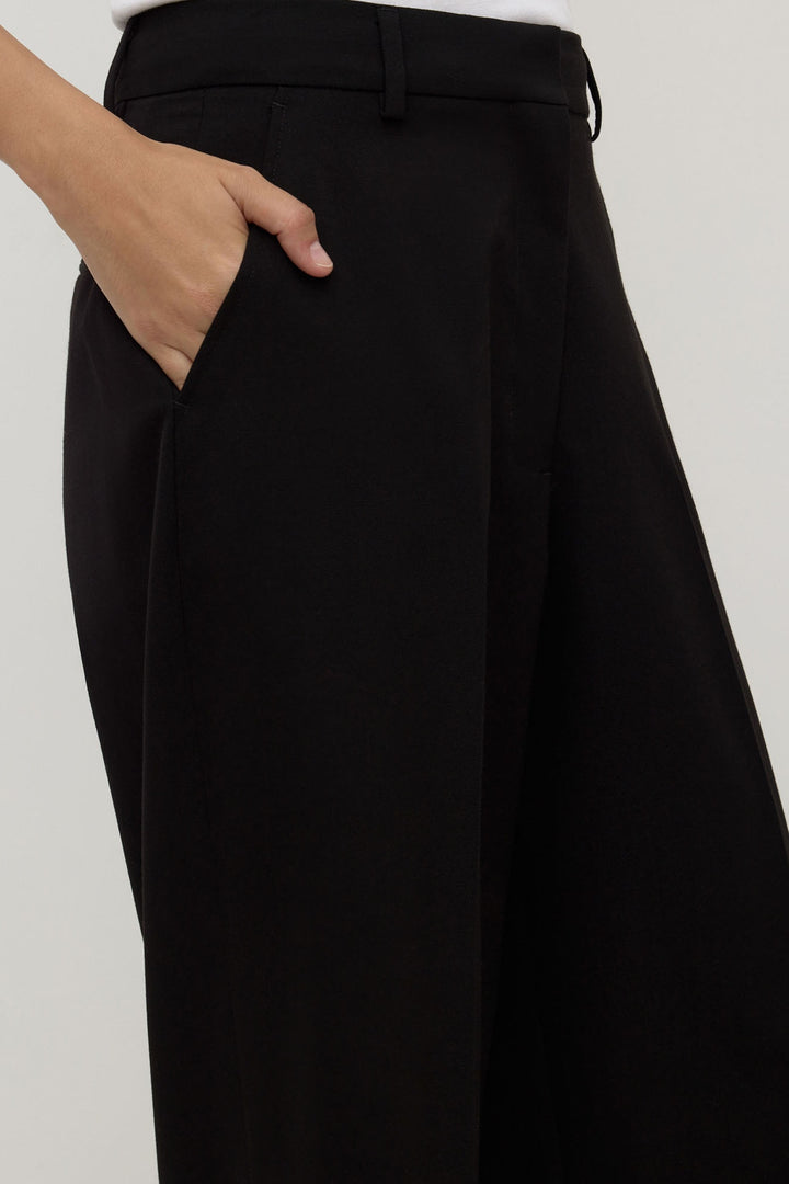 Assembly Label Anika Wool Pant | Black