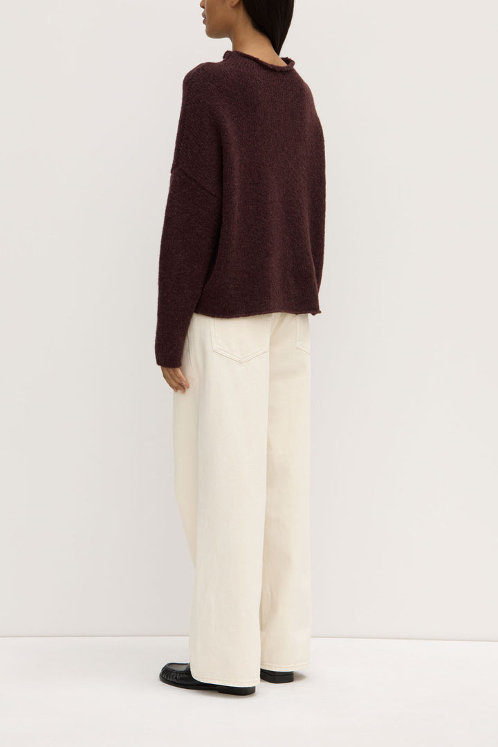 Assembly Label Apolline Knit | Burgandy