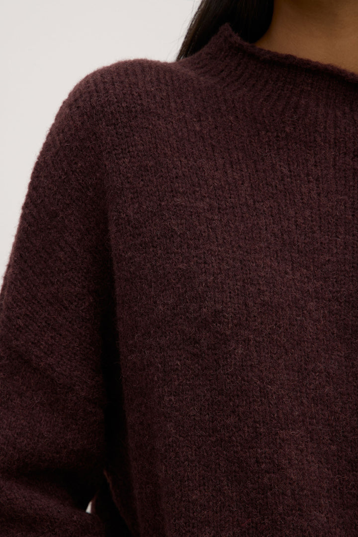 Assembly Label Apolline Knit | Burgandy