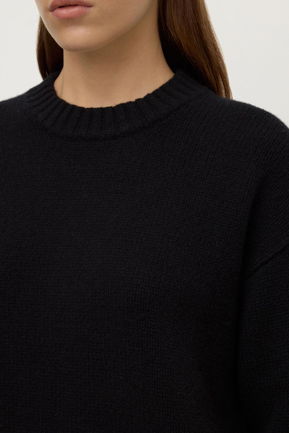 Assembly Label Beau Merino Wool Knit | Black