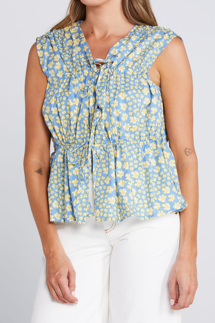 Thing Thing Belle Tie Top | Sky Garden
