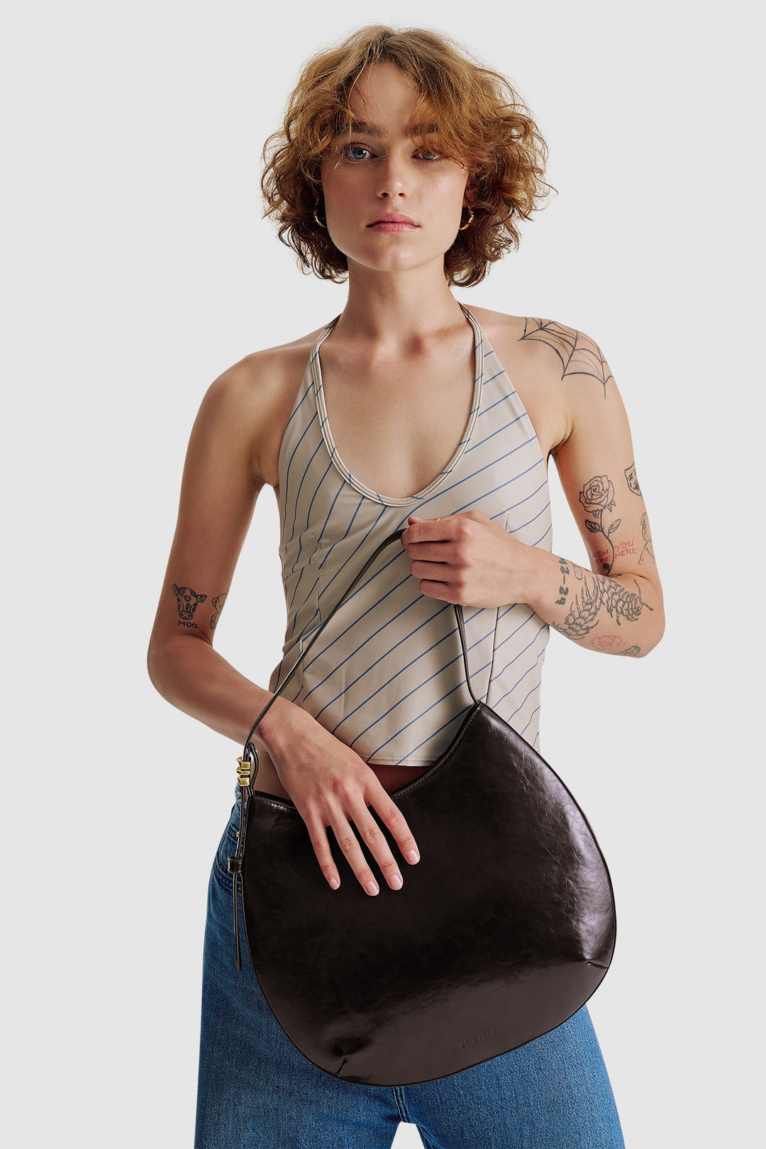Brie Leon Organica Day Bag | Burnt Coffee