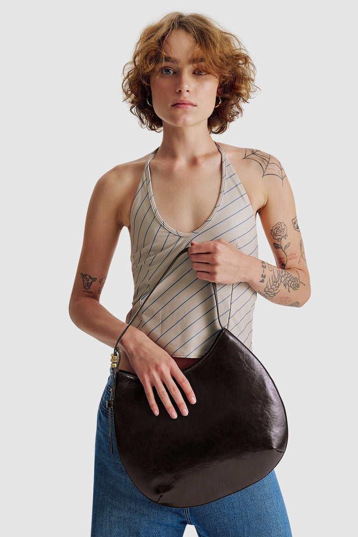 Brie Leon Organica Day Bag | Burnt Coffee