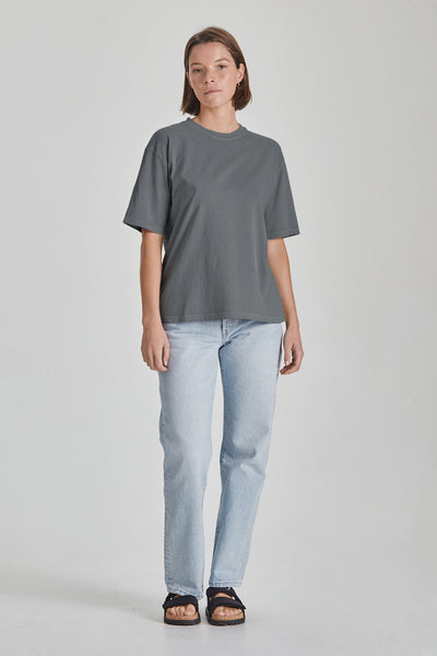 Commoners Organic Cotton Relaxed Tee - Stormy
