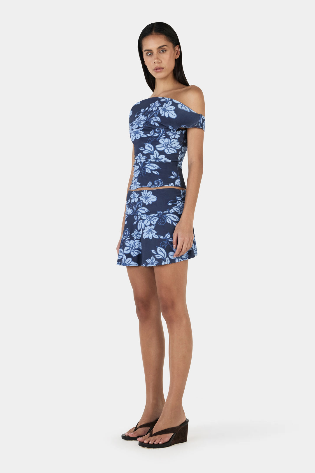 Ownley Camila Top | Rolling Waves Navy