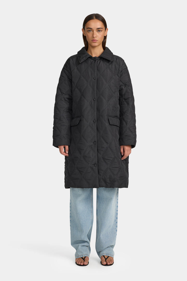Ownley Cara Quilted Jacket | Black