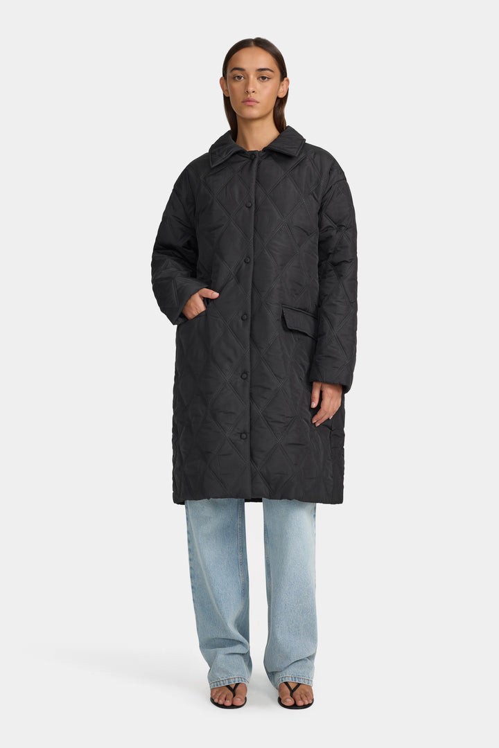 Ownley Cara Quilted Jacket | Black