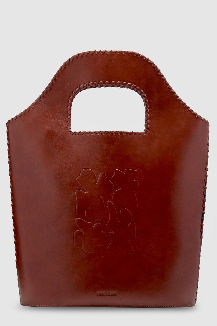 Brie Leon Daphne Bucket Bag | Saddle