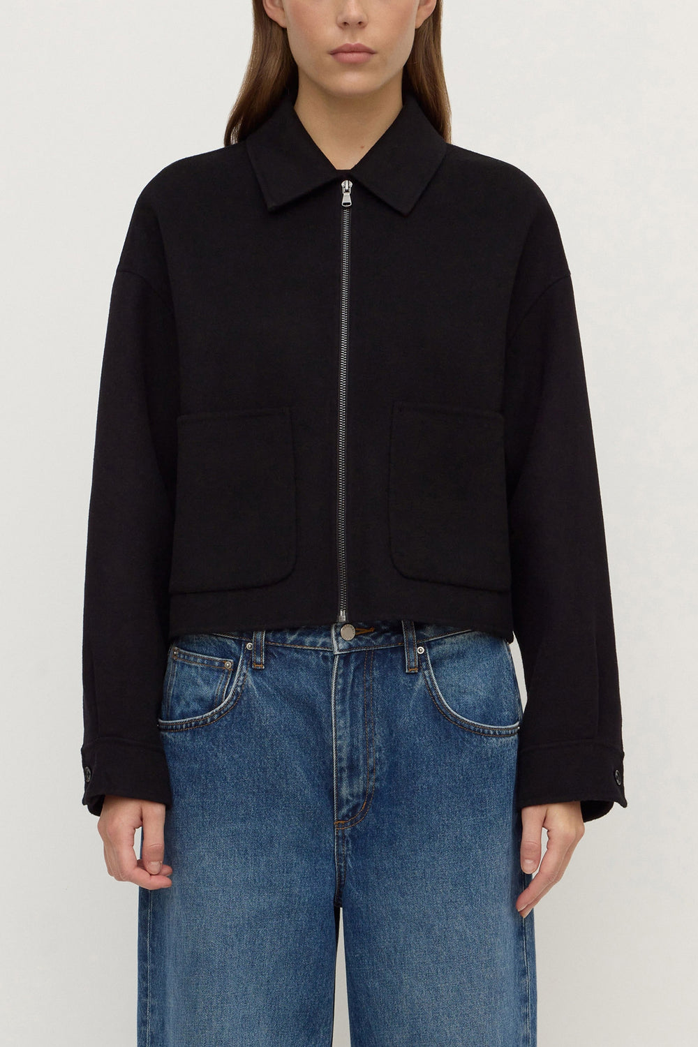 Assembly Label Dallas Wool Jacket | Black