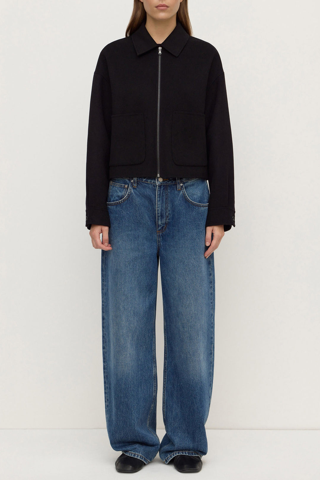 Assembly Label Dallas Wool Jacket | Black