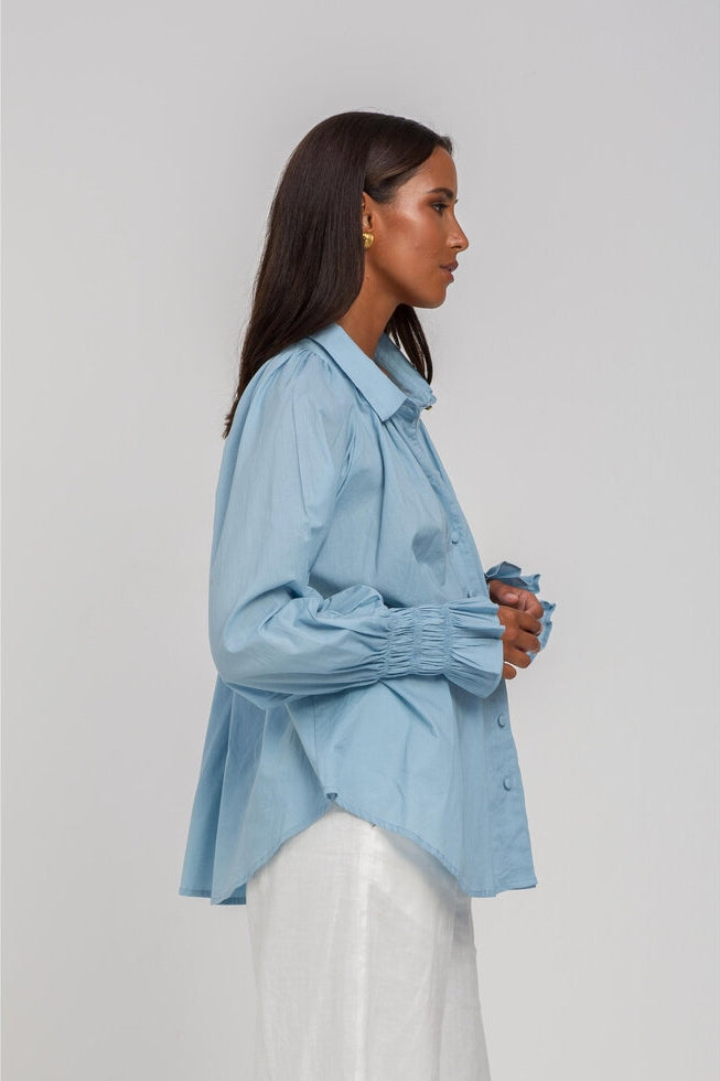Blak Edith Shirt | Dreamy Blue