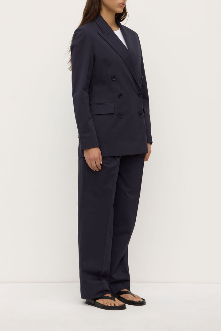 Assembly Label Ellen Double Breasted Blazer | True Navy