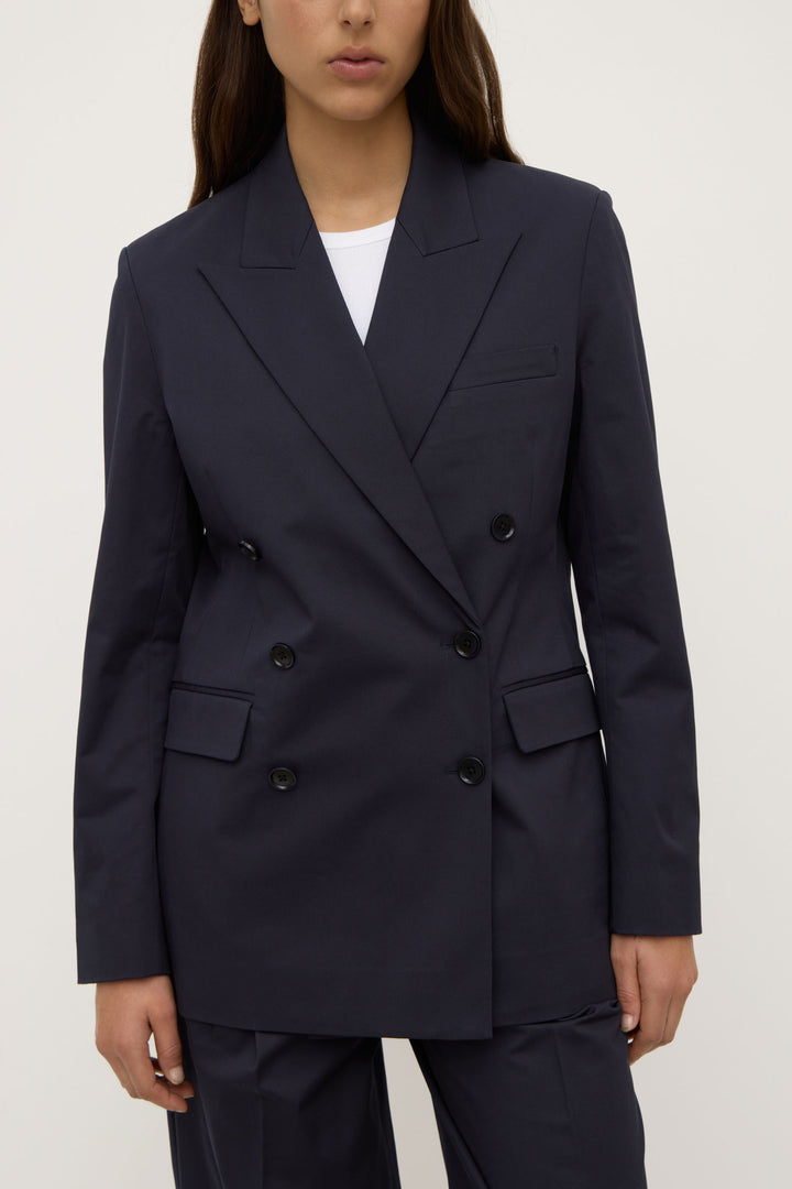 Assembly Label Ellen Double Breasted Blazer | True Navy