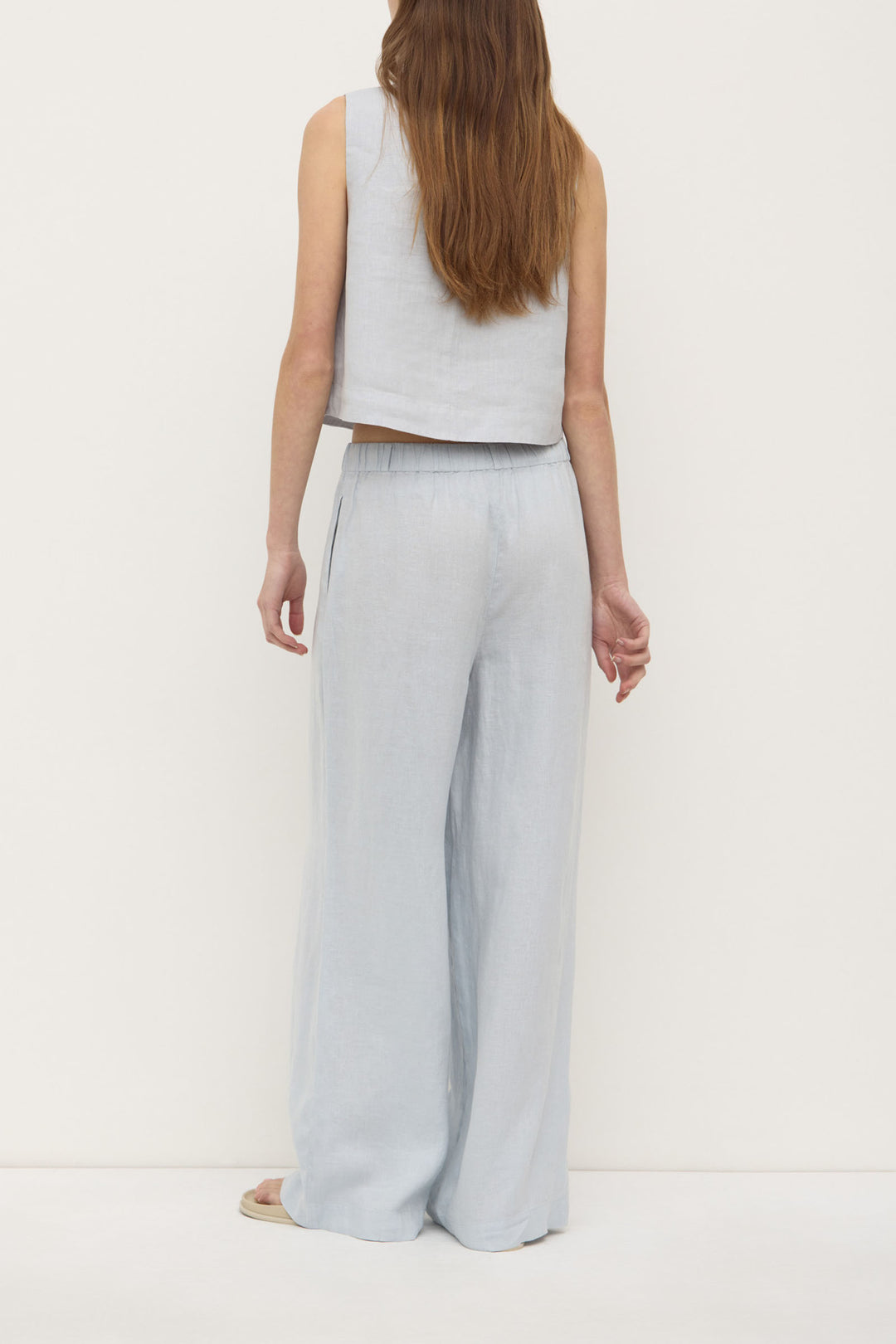 Assembly Label Everyday Linen Pant | Cloud