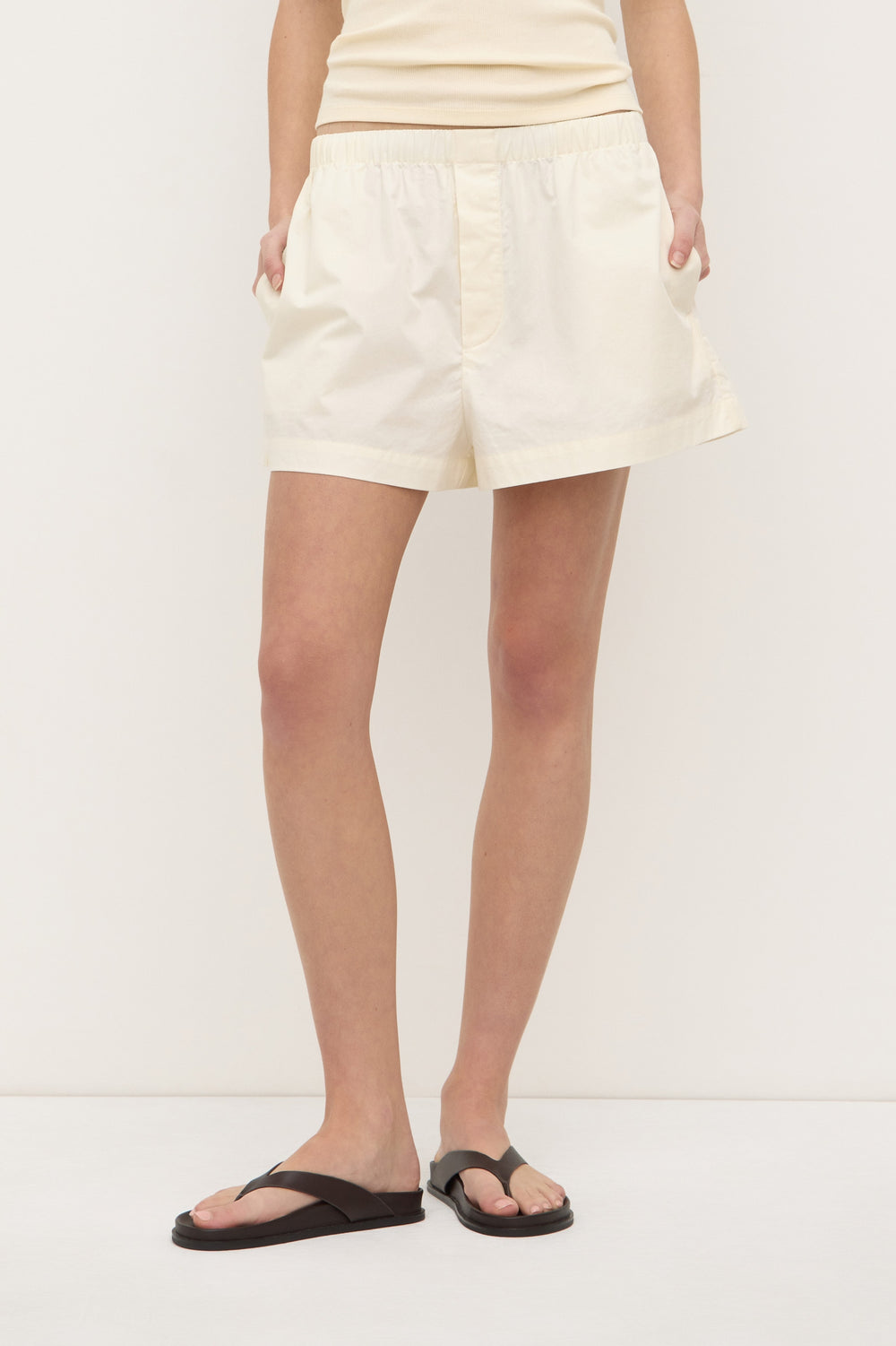 Assembly Label Everyday Poplin Short | Butter