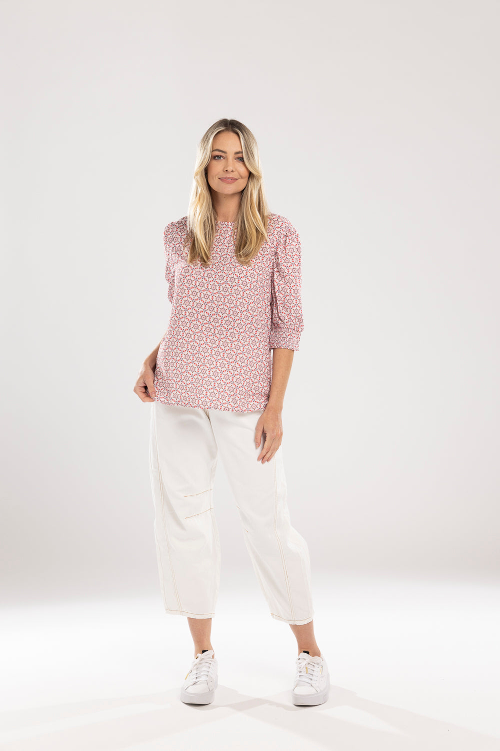 Mimoso Barrel Jean | Ivory